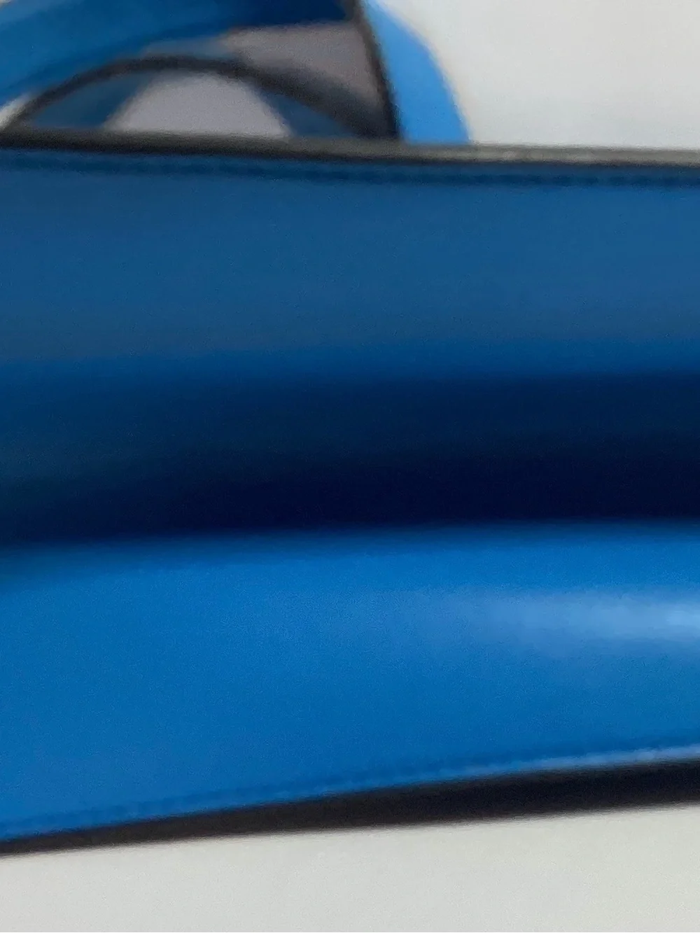 Stella McCartney Sapphire Blue Began Leather Tote